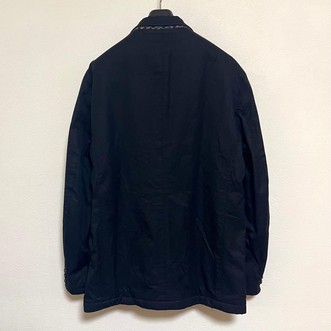 【美品】コムデギャルソンオム　綿×チェックダブルフェイスジャケット　リバーシブル