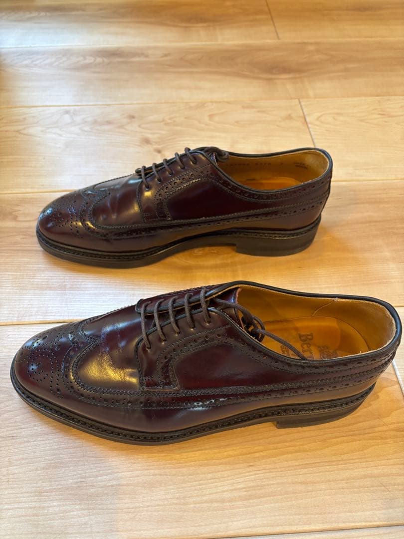 Berwick 1707 ウィングチップ　バーガンディ　26 CM