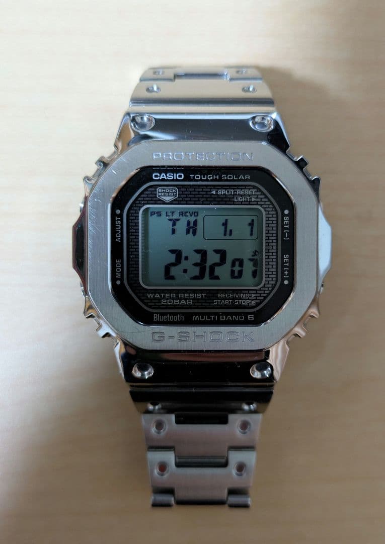 CASIO G-SHOCK GMW-B5000D-1JF 　フルメタル