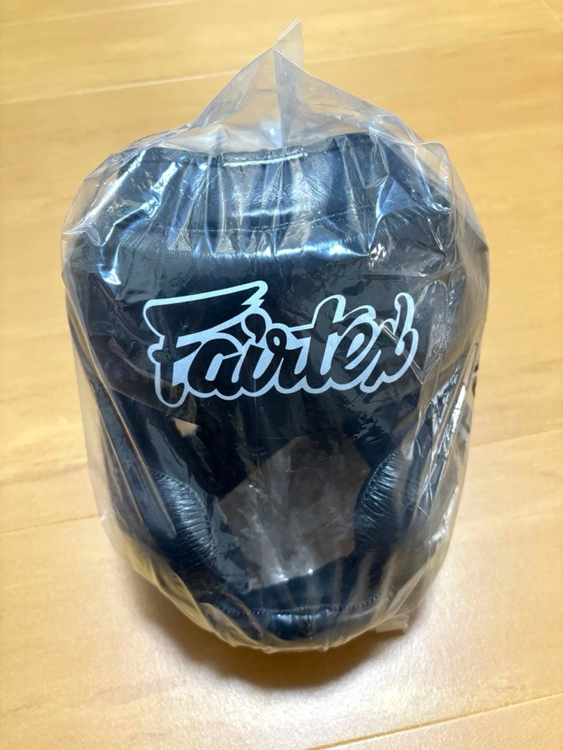 【新品】Fairtex ヘッドギア HG13 lace up 黒 XLサイズ