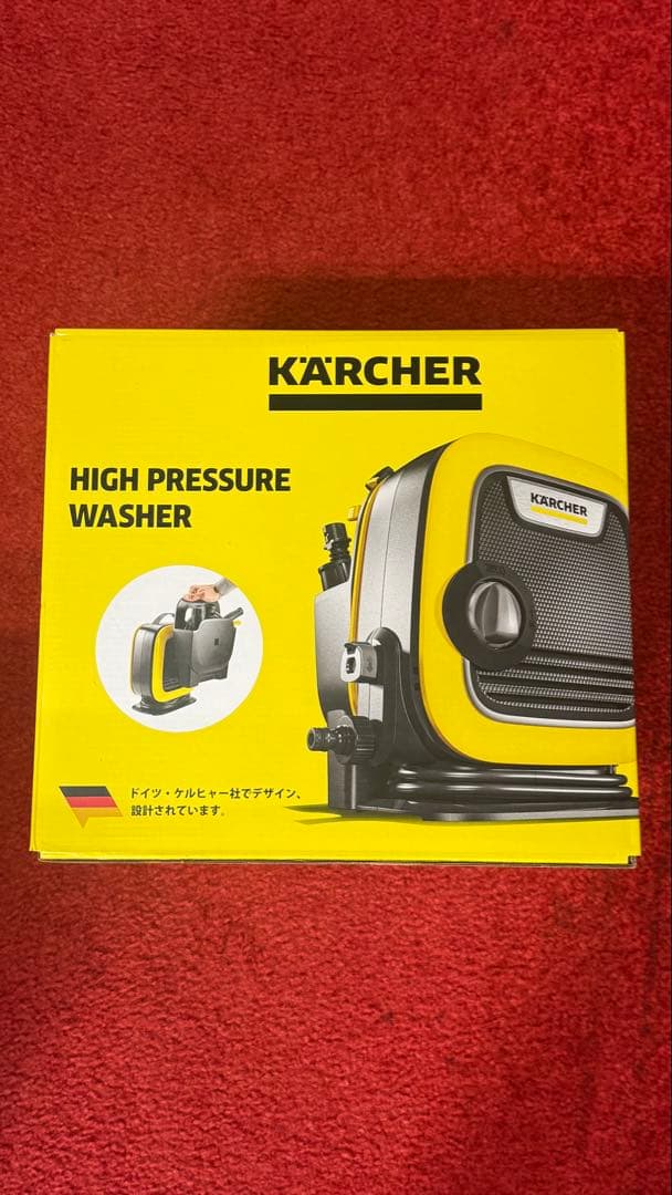 ケルヒャー KARCHER K MINI 高圧洗浄機 1.600-050.0