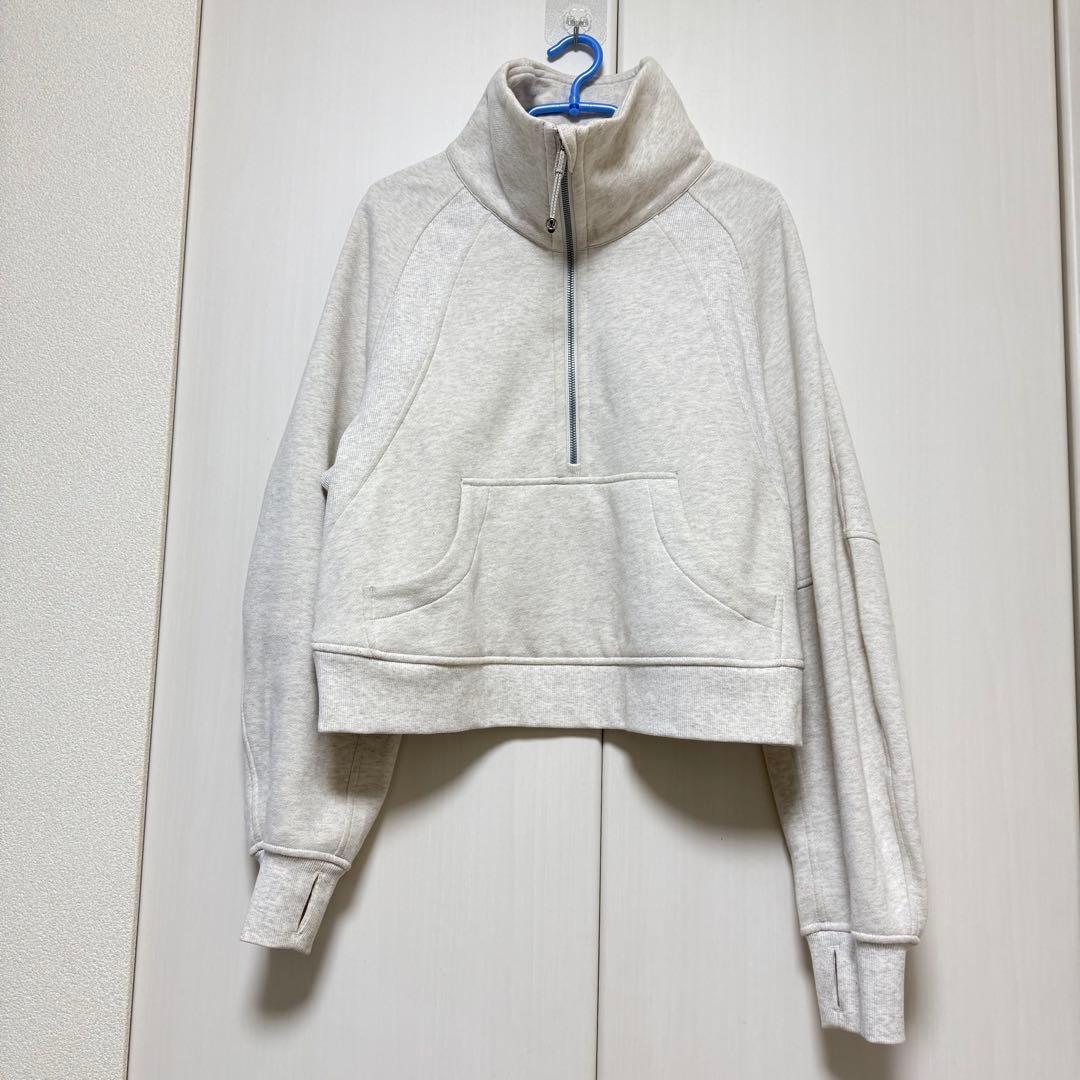 Lululemon 【美品】ファネルネックハーフジップ トレーナー