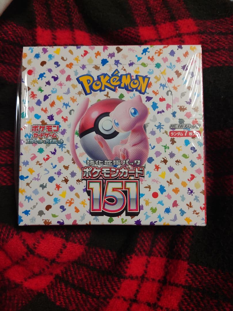 ポケモンカードゲーム151 BOX　シュリンク付き