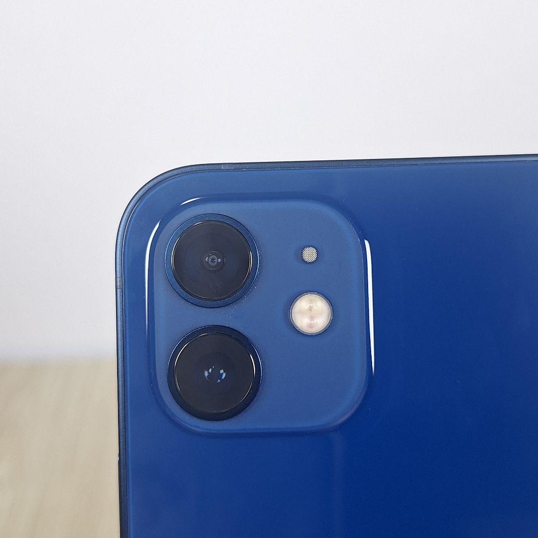 iPhone 12 256GB ブルー バッテリー新品100% SIMフリー