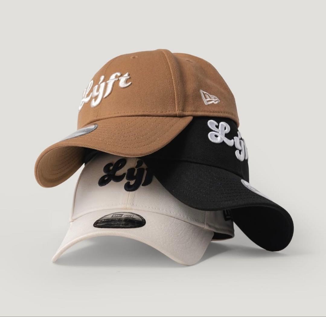 LYFT キャップ ベージュ / NEW ERA コラボ