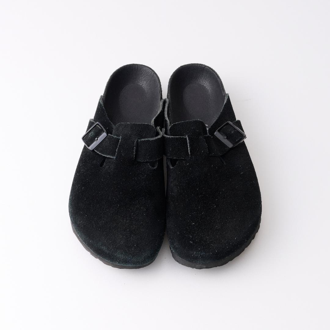 BEAMS別注 ビルケンシュトック ボストン 41 オールブラック ビームス