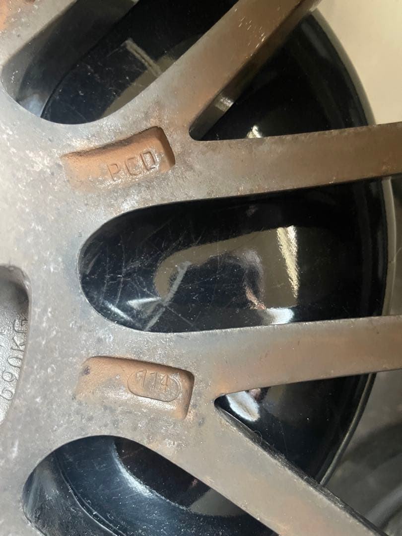 【送料込み】レアマイスター ブルネッロ 19インチ 8J+50 114.3 4本