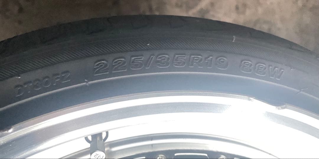 【送料込み】レアマイスター ブルネッロ 19インチ 8J+50 114.3 4本