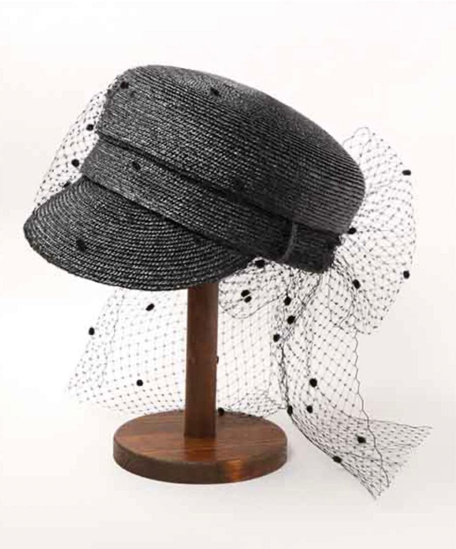 CA4LA カシラ キャスケット チュール 麦わら SUMMERSONG