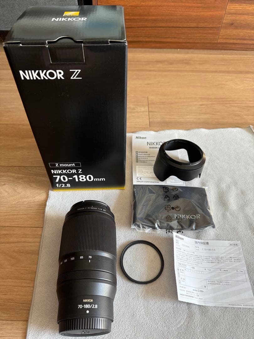 【美品】NIKKOR Z 70-180mm f/2.8 望遠ズームレンズ