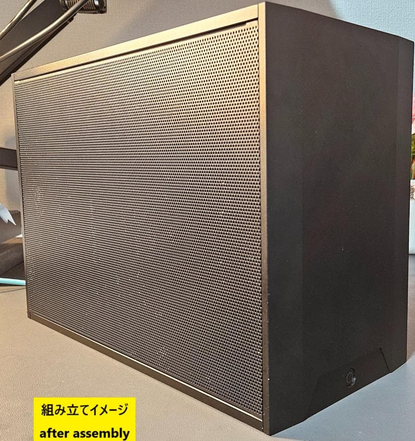 NCASE M2 ANGLE 黒 MATX SFF 組み立て式ケース
