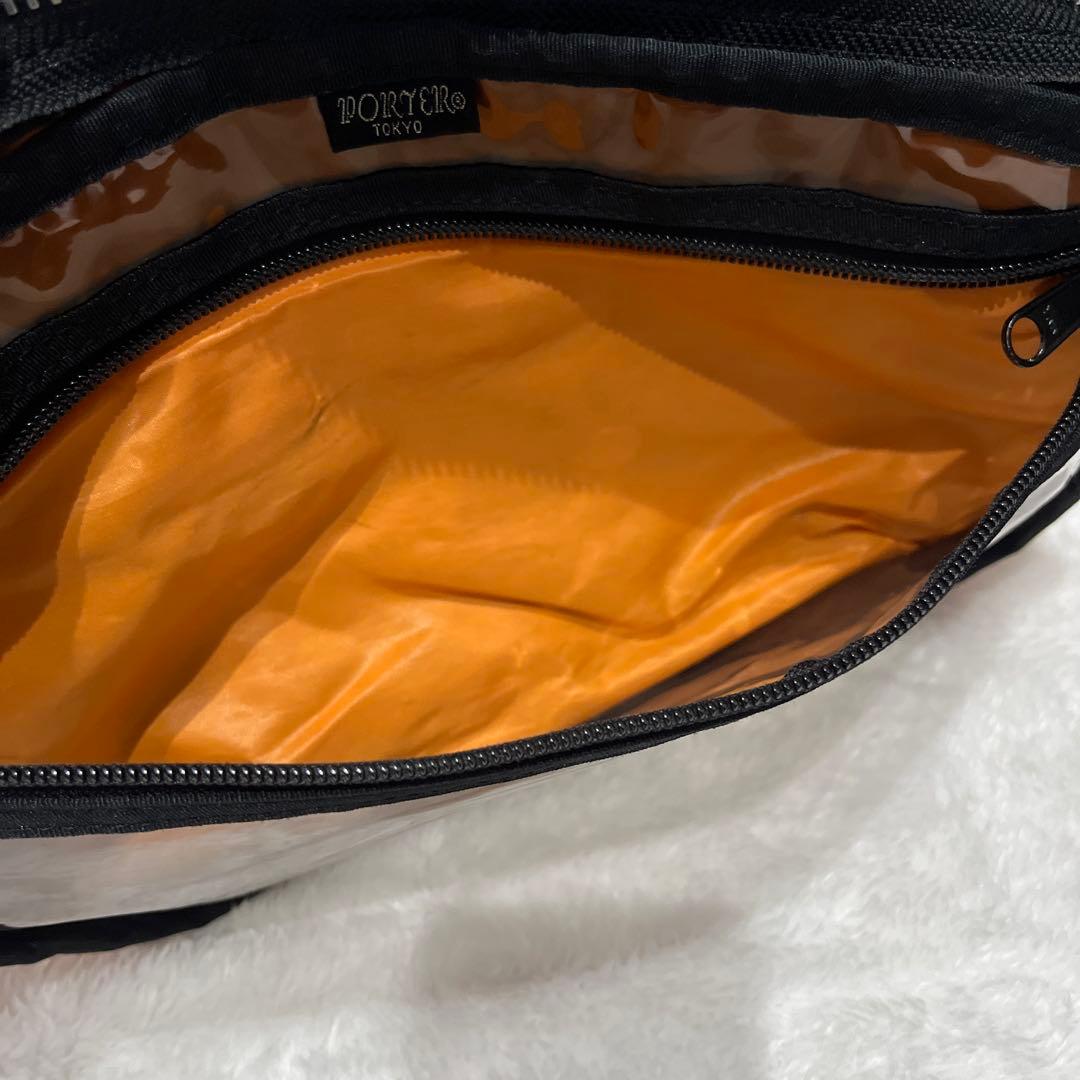 PORTER タンカー ショルダーバッグ ハーフムーン ブラック