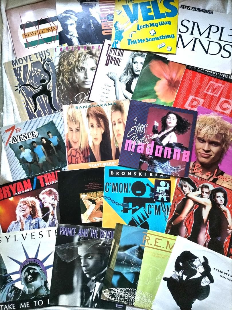 輸入盤12インチ90枚セット レコードまとめ売り Madonna, Prince