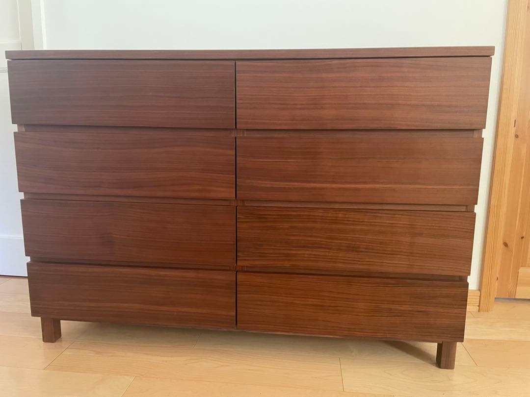 【廃盤】無印良品　チェスト　ウォールナット