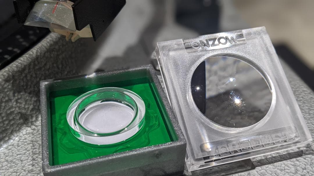 緑 ゼロダスト レコード針 クリーナー スタイラス チップ オンゾウラボ Ⅱ