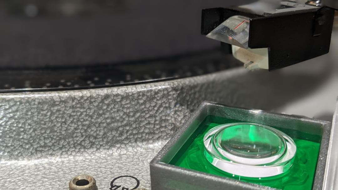 緑 ゼロダスト レコード針 クリーナー スタイラス チップ オンゾウラボ Ⅱ