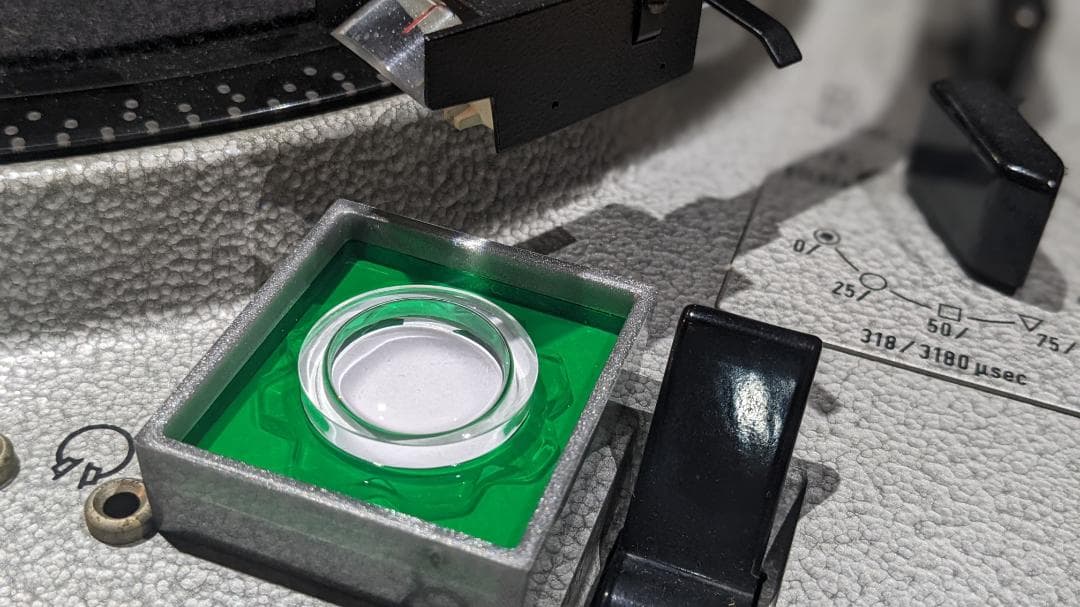 緑 ゼロダスト レコード針 クリーナー スタイラス チップ オンゾウラボ Ⅱ