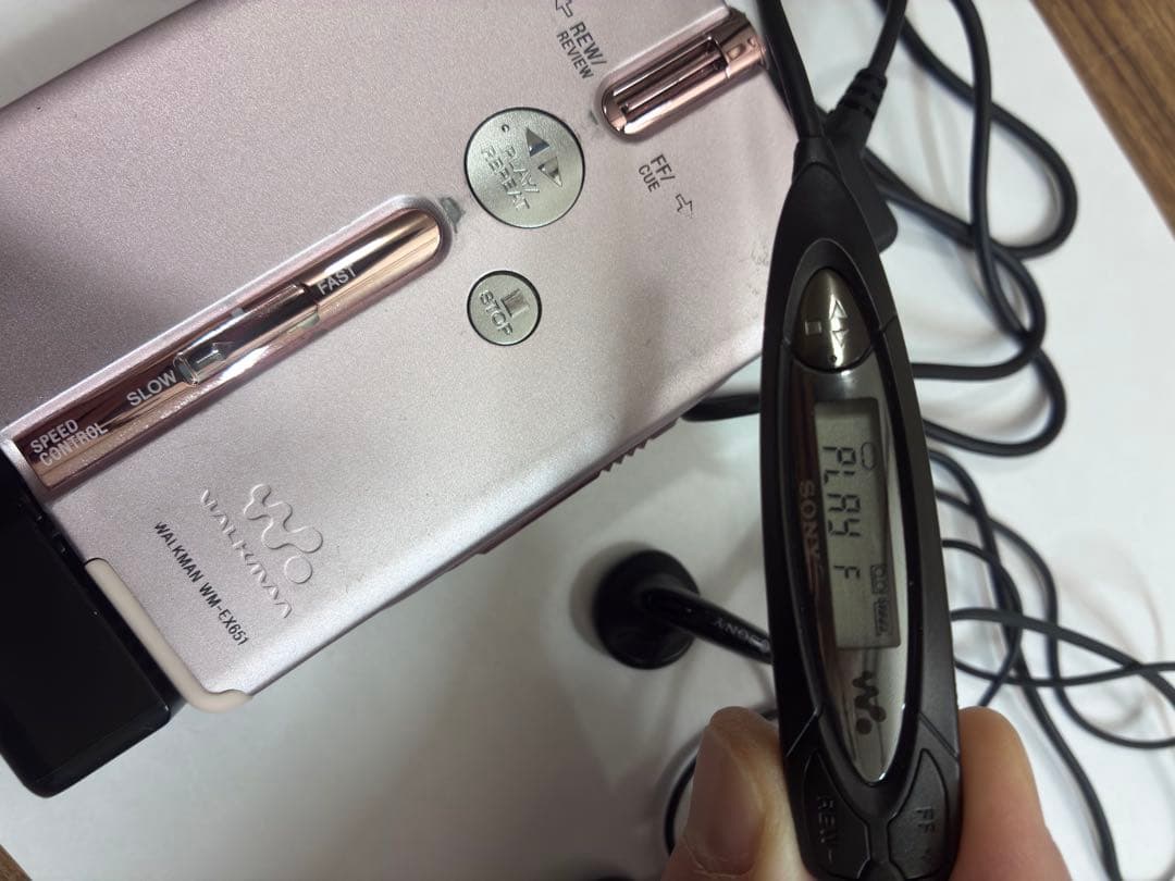SONY WALKMAN WM-EX651 カセットプレーヤー、動作品、美品
