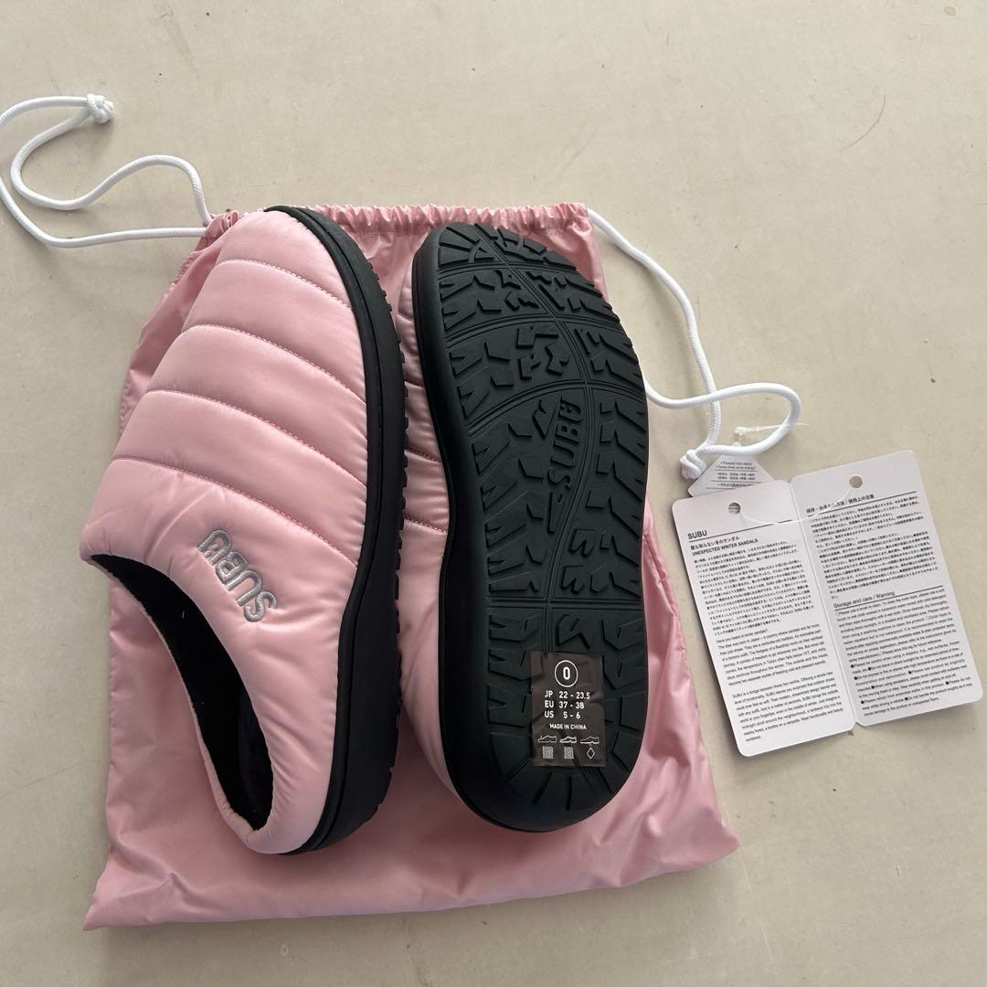 SUBU ピンク　22-23.5【袋付き】