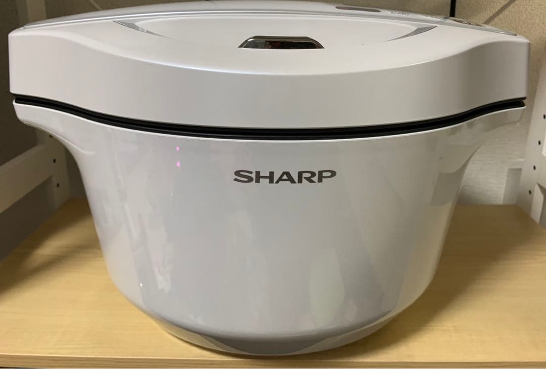 SHARP KN-HW24E-W 箱無し、説明書あり