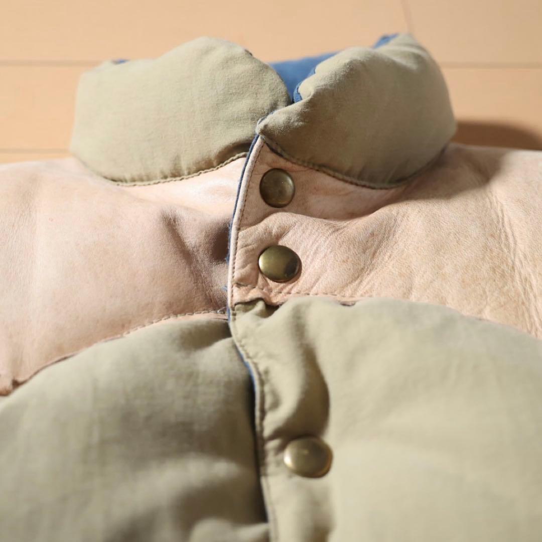 WAREHOUSE ダブルワークス ロッキーマウンテン ダウンベスト M