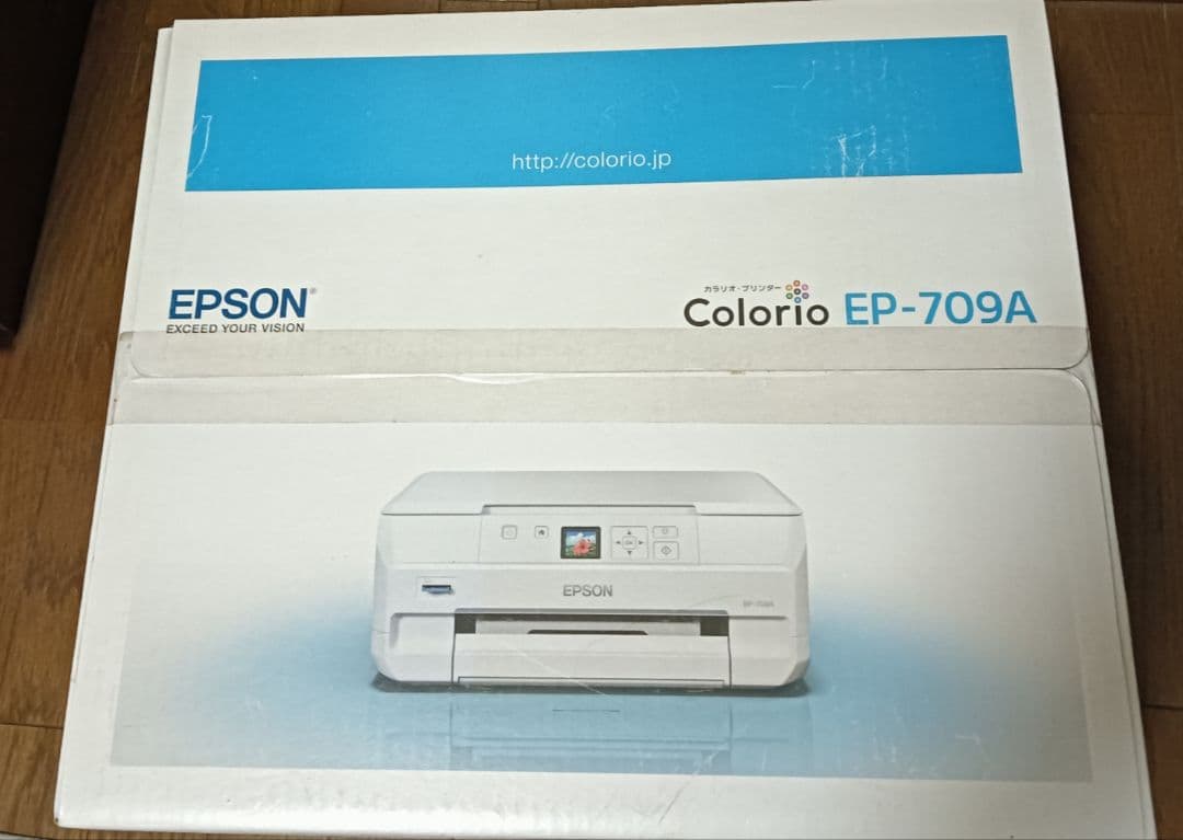 EPSON EP-709A インクジェットプリンター ホワイト