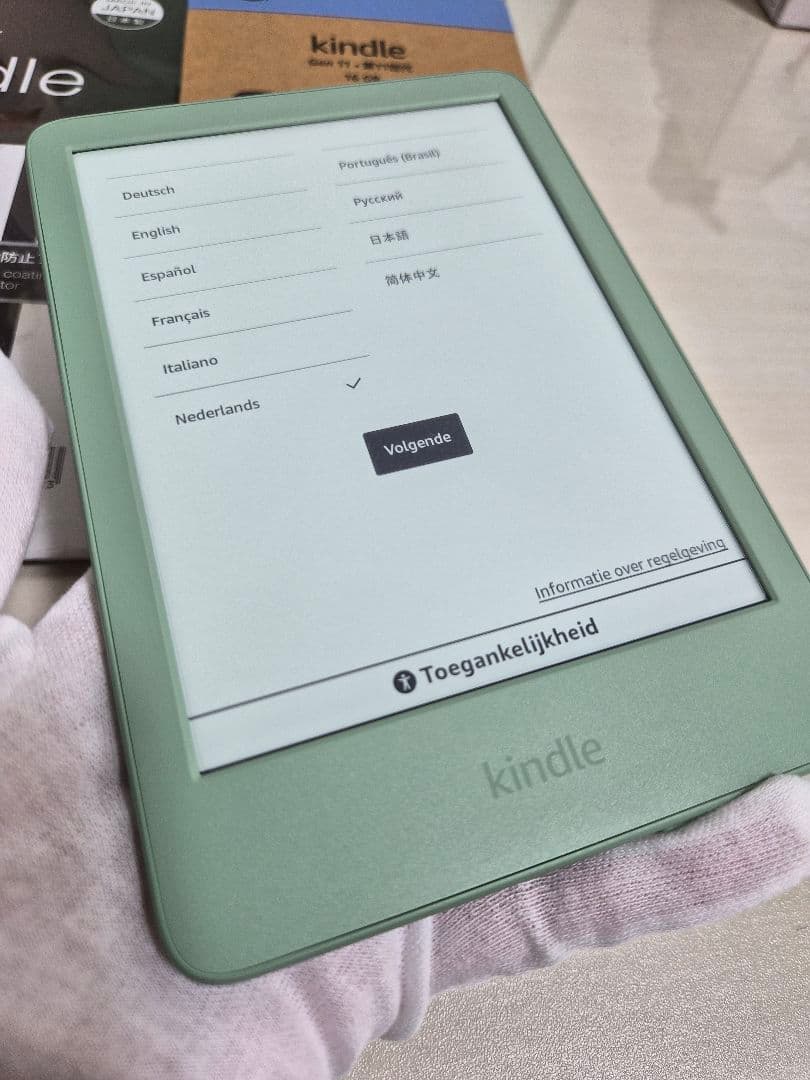 【美品】Kindle 2024年発売 第11世代 16GB 本体 純正カバー付き