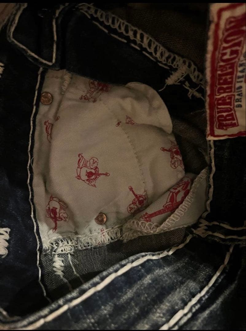 True Religion super t フレアデニム　archive y2k