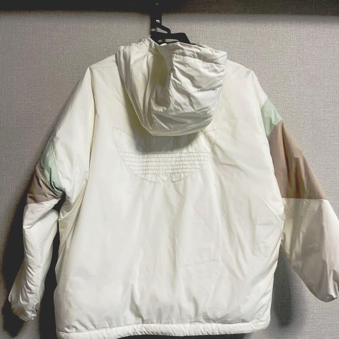 adidas カラーブロックダウンジャケット S ダウン　コート