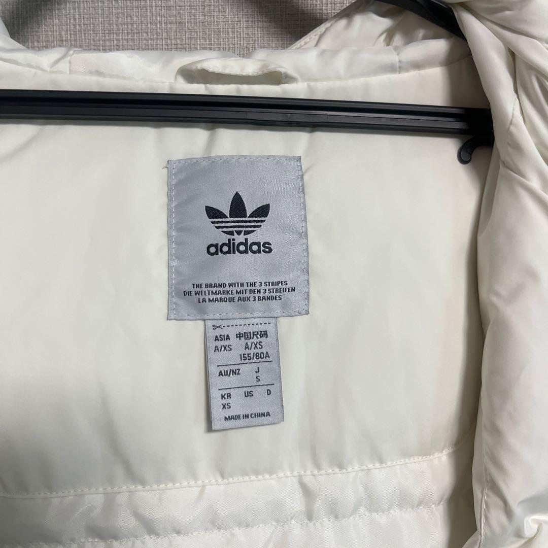adidas カラーブロックダウンジャケット S ダウン　コート