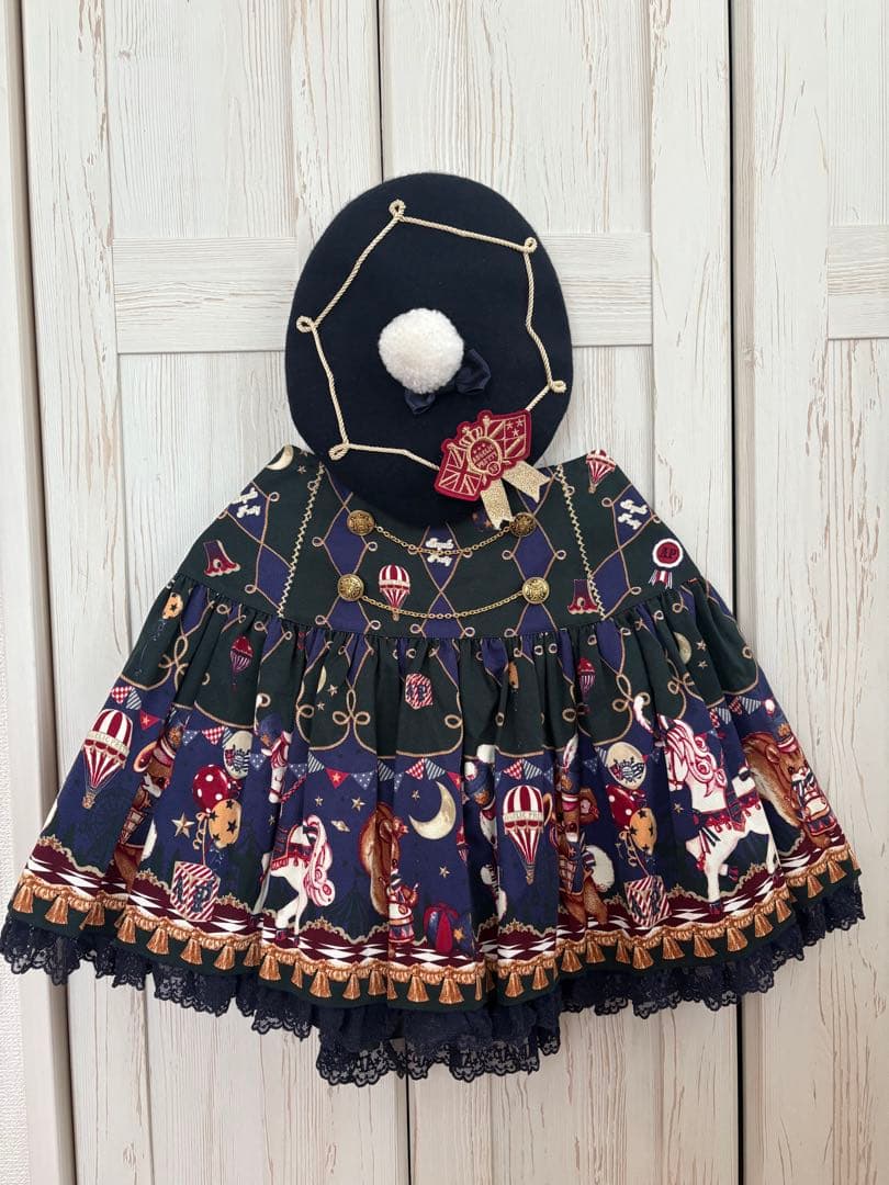 Angelic Pretty Toy March スカート＆ベレー帽 セット