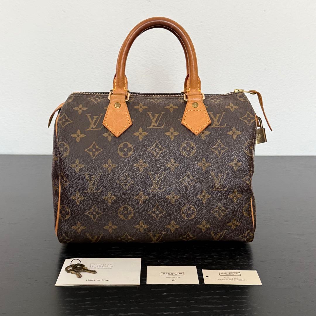 国内正規店購入 LOUIS VUITTON ルイヴィトン スピーディ25 バッグ