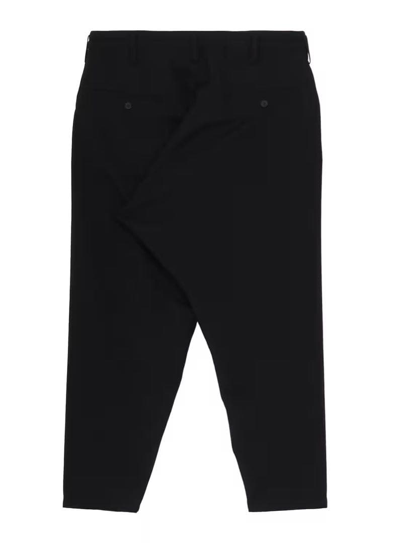 新品　2025-26AWヨウジヤマモトプールオム　ウールギャバ　サルエルパンツ