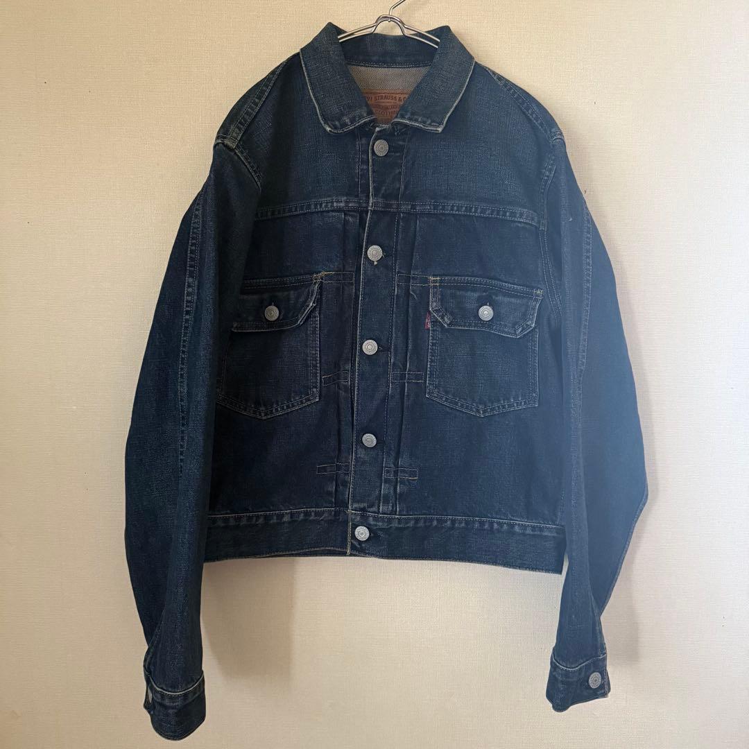 S*S様 LEVI’Sリーバイス デニムジャケット2nd 507赤耳BIGE 9