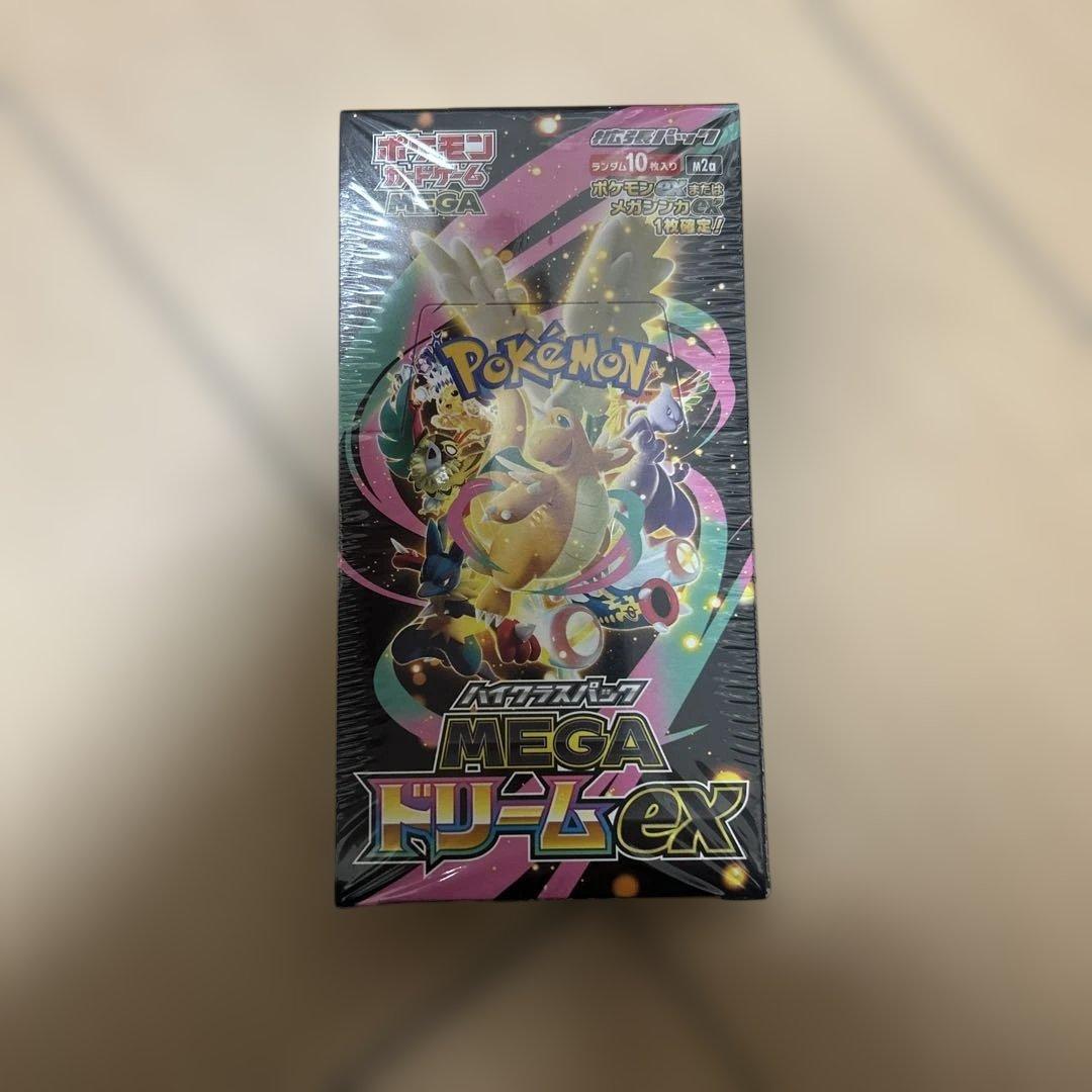 【シュリンク付き】ポケモンカード　MEGAドリームex 1box