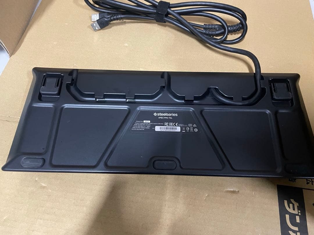 SteelSeries キーボードApex Pro TKL 64861 ブラック