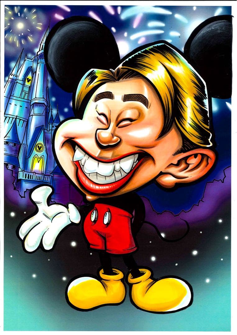 世界で1枚のオーダーメイド似顔絵★送別のお祝いに★プレゼント★敬老の日