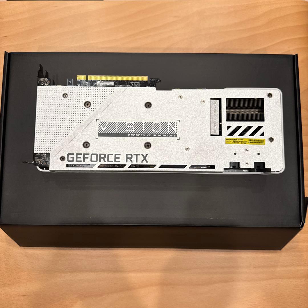 グラフィックボード・グラボ・ビデオカード RTX3070 GV-N3070VISION OC-8GD