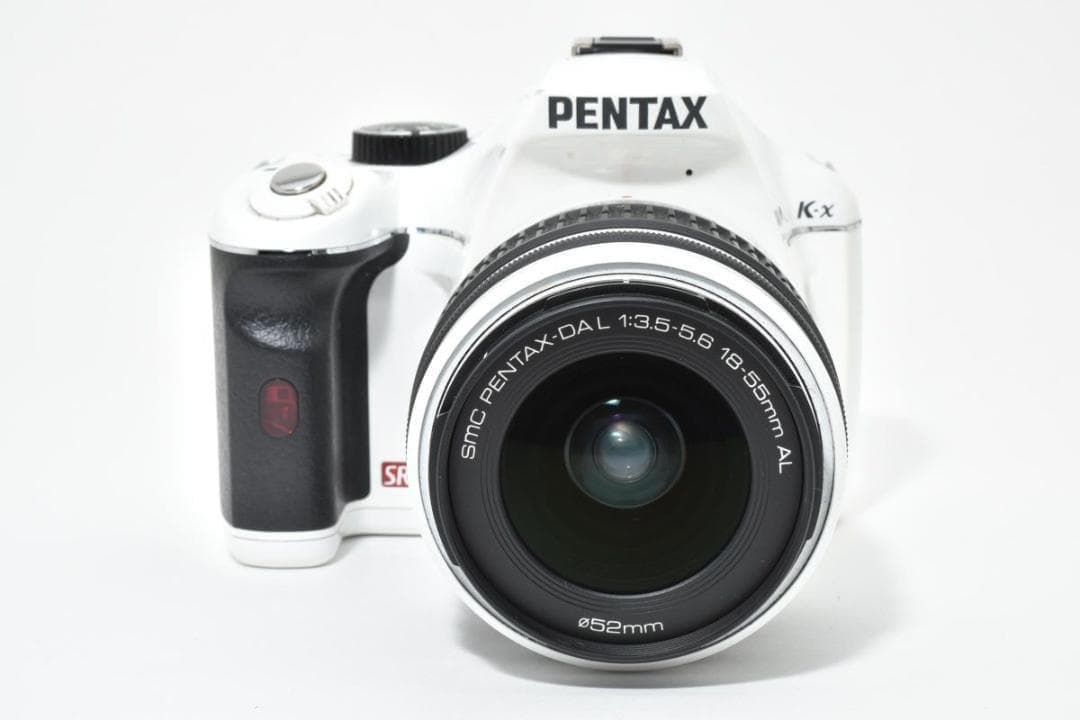 PENTAX ペンタックス K-X ホワイト レンズキット デジタル一眼カメラ