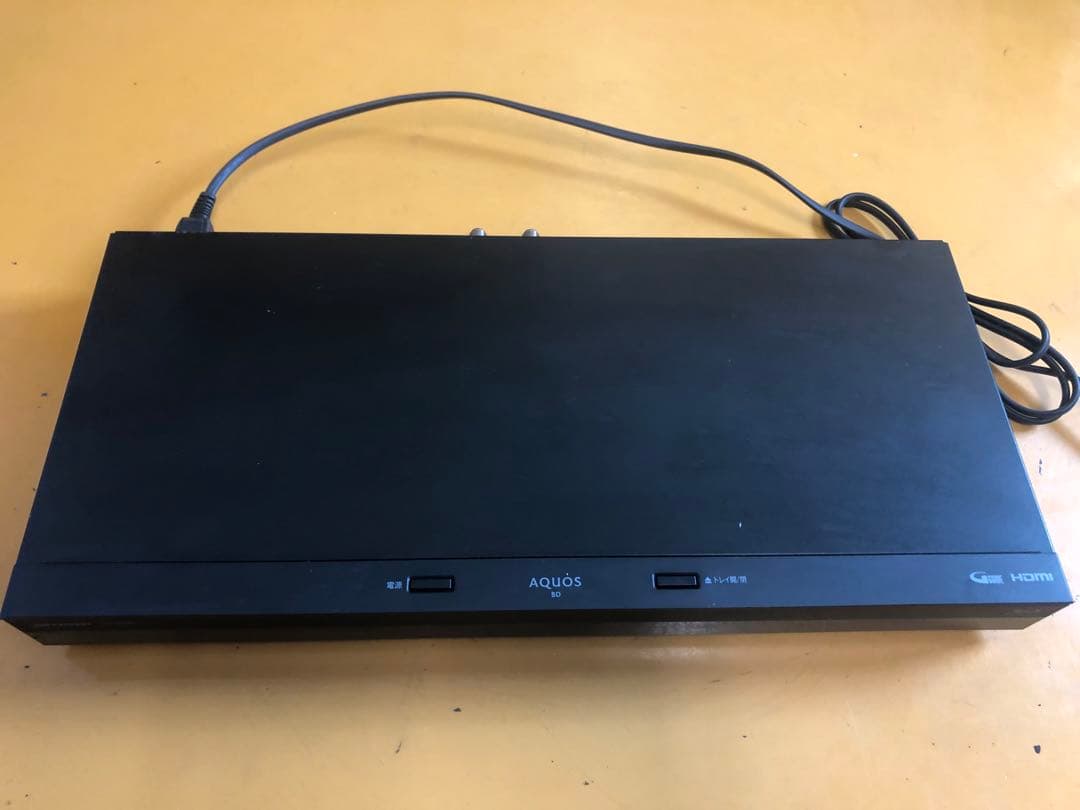 SHARP ブルーレイレコーダー 2B-C10DT1 通電確認のみ 現状渡し