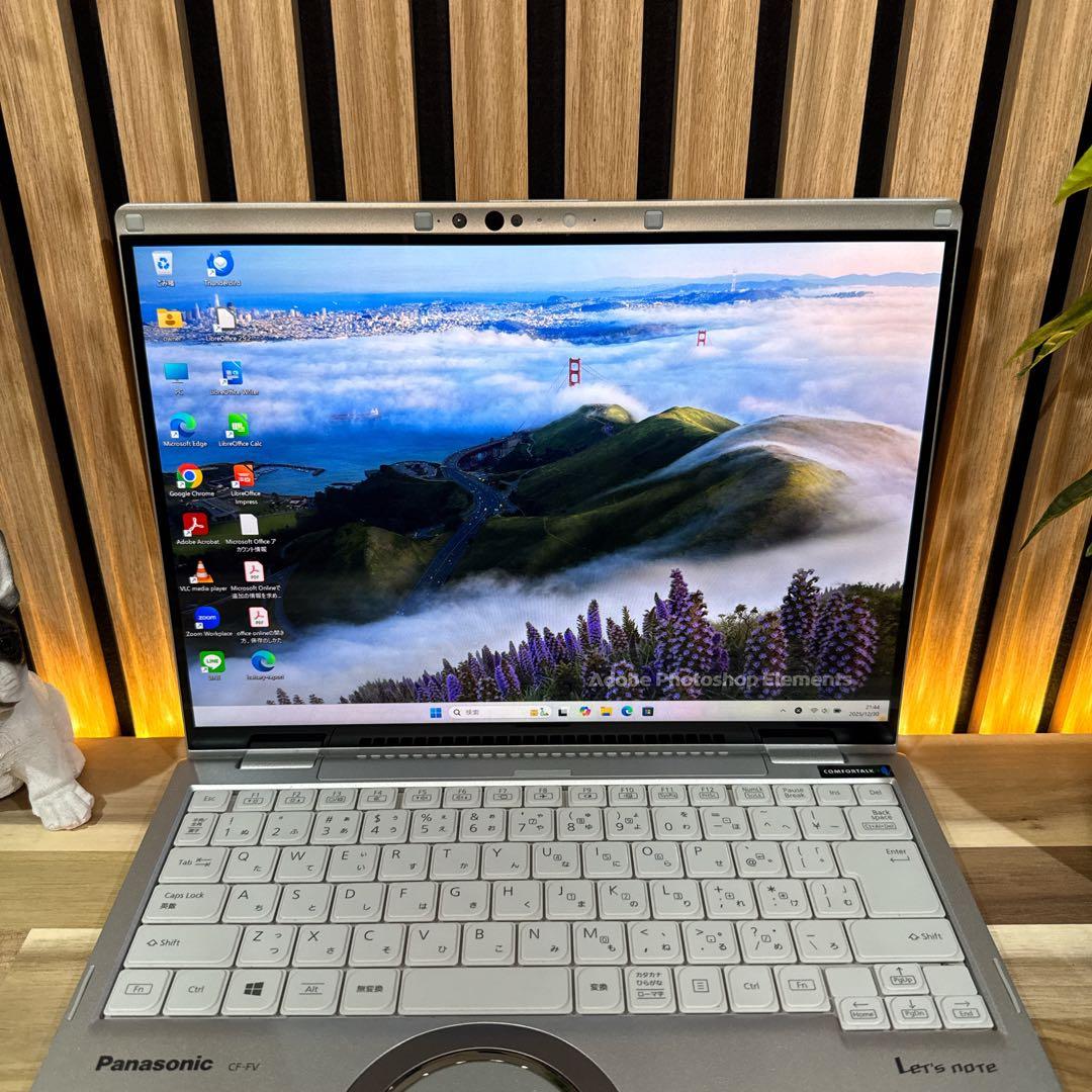 希少タッチパネル式‼️Let's note FV1☘️メモリ16GB☘ノートパソコン