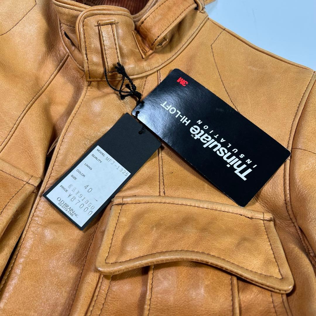 タグ付き MAXFRITZ マックスフリッツ コンフォートジャケット 40 牛革