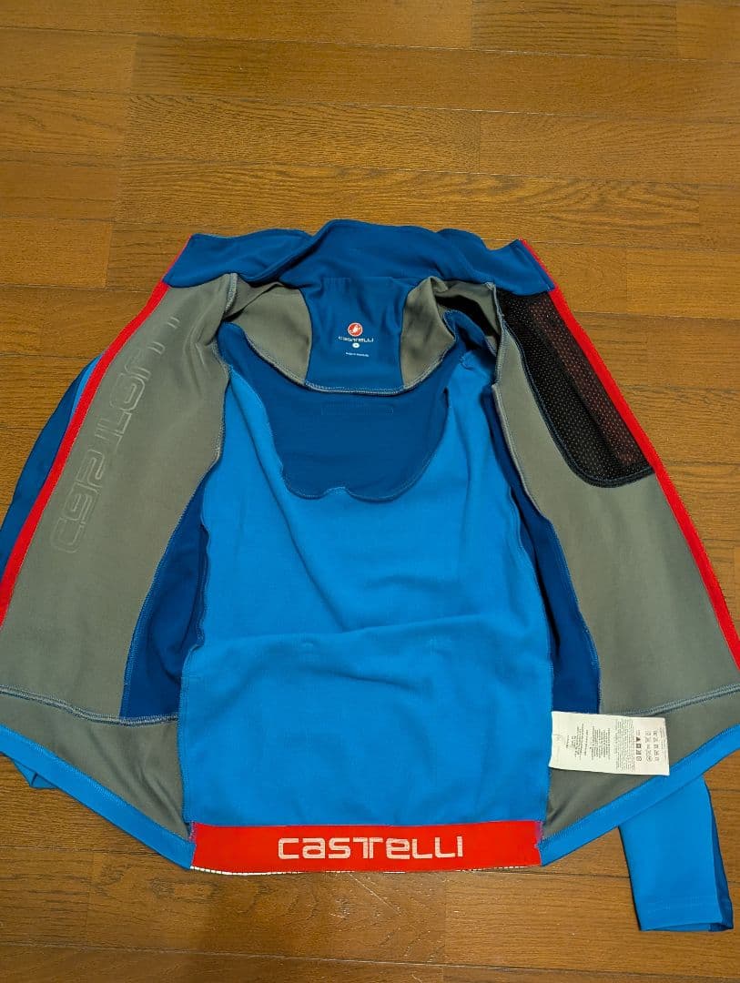 カステリ サイクルジャージ ゴアテックスウインドストッパー 上下セット