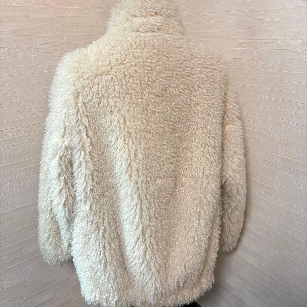 【美品】ヴェルメイユパーイエナ　ファーブルゾン　コート