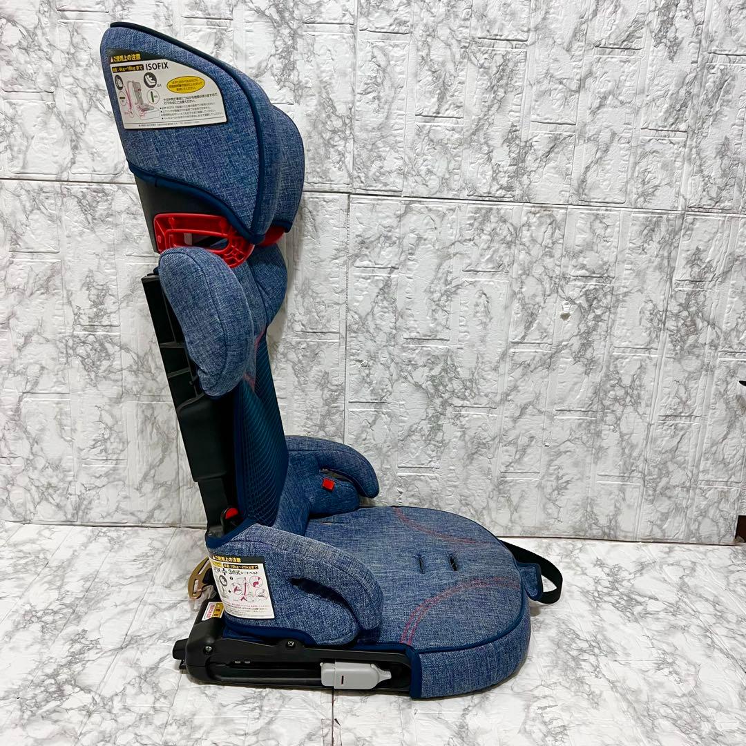 【美品】日本育児 トラベルベスト EC Fix ISOFIX ジュニアシート