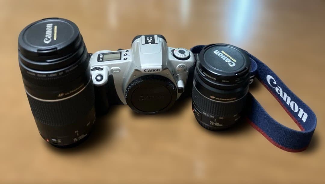 【中古】Canon EOS KISS III レンズセット