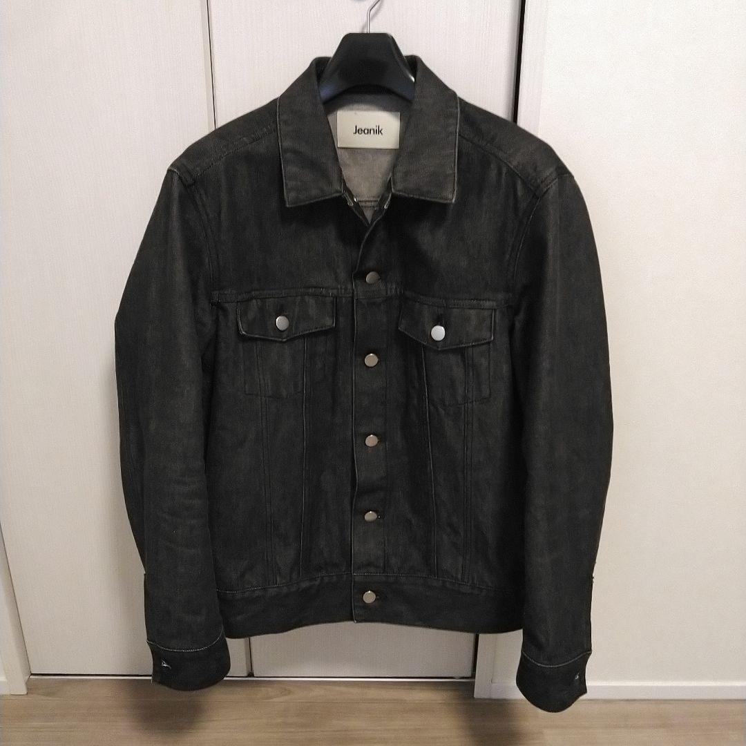 Jeanik ジーニック/ デニム ブラック 3ndタイプ ブルゾン