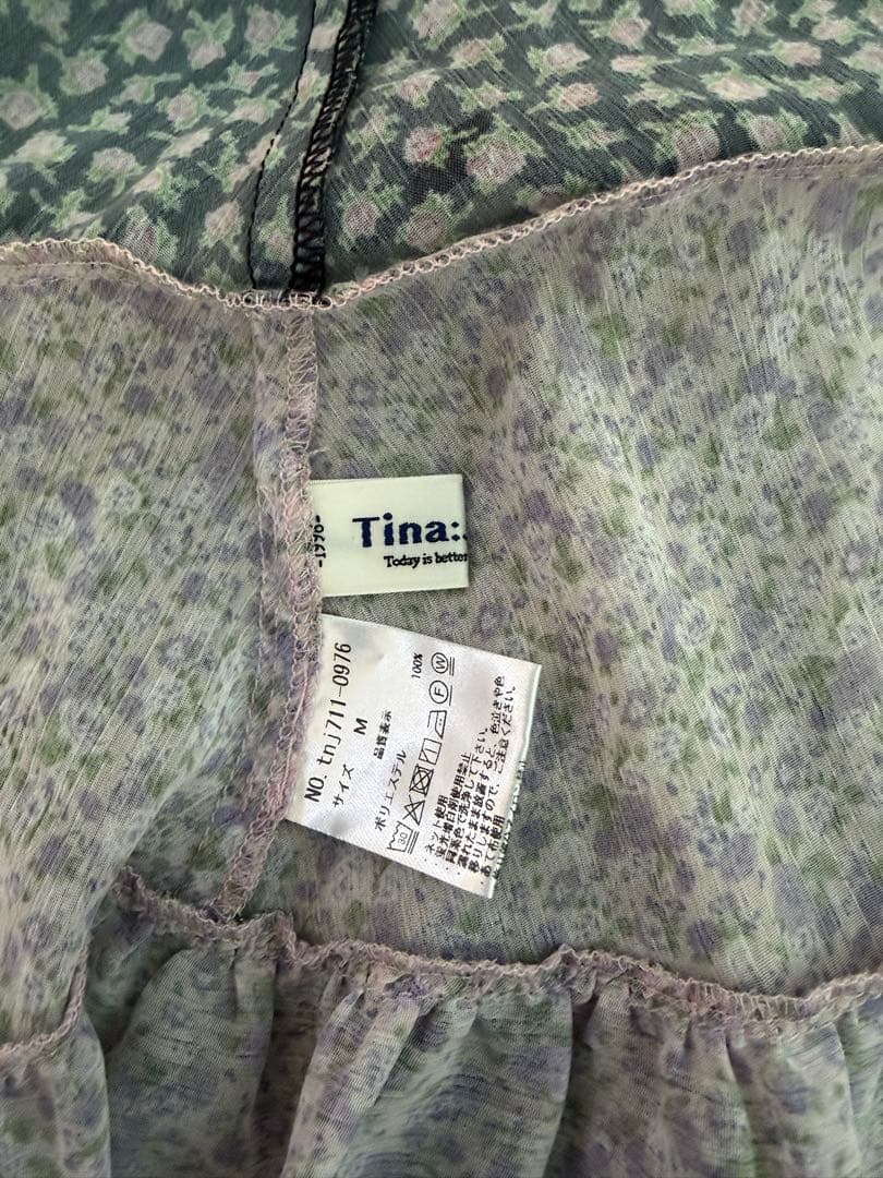 TINA：JOJUN フリルラップレイヤード ショートパンツ