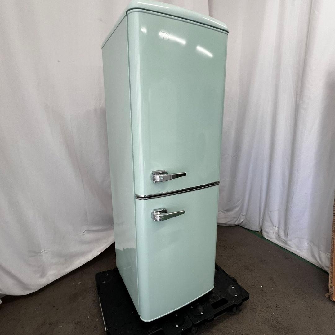 128 冷蔵庫　レトロ　おしゃれ　小型　スリム　可愛い　一人暮らし　設置無料
