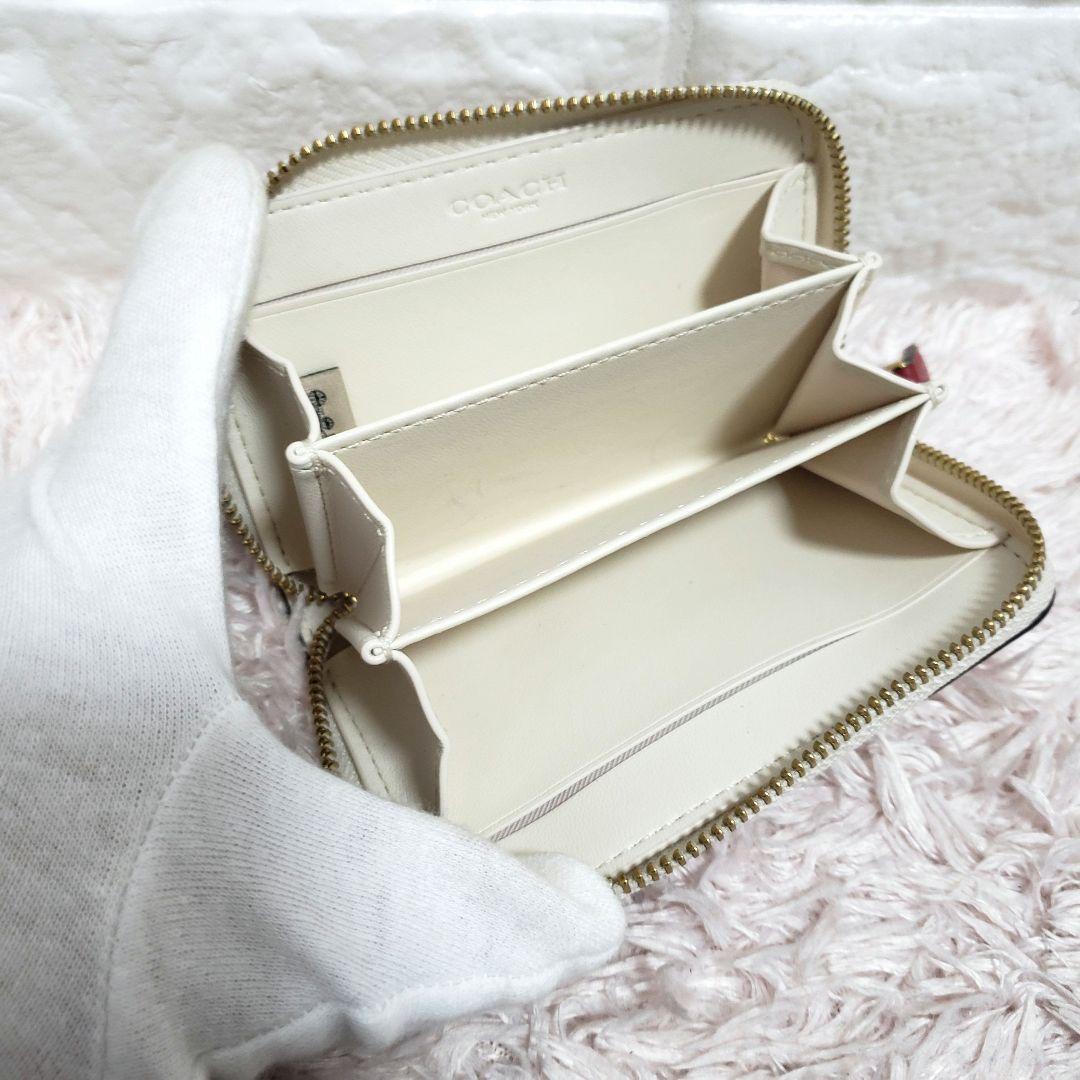 美品 COACH コーチ さくらんぼ チェリー カードケースケース